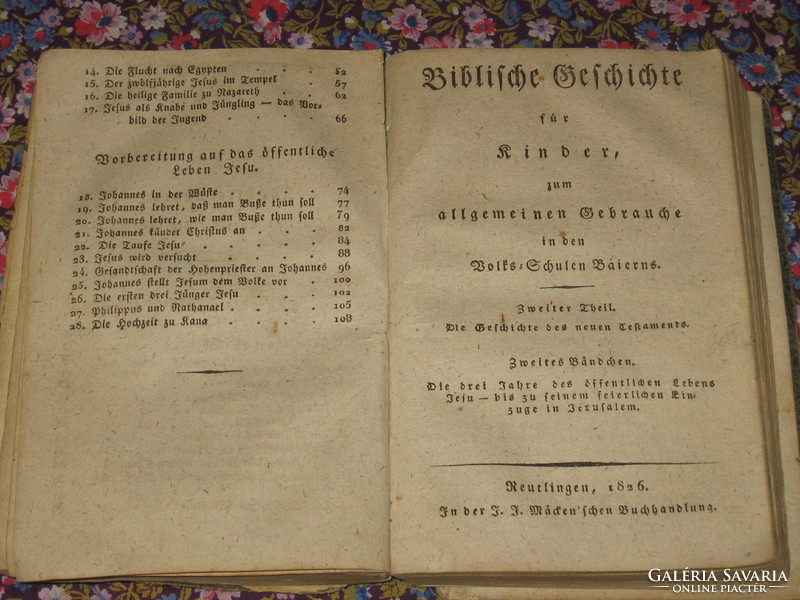 Bibliai történetek gyerekeknek 1826.