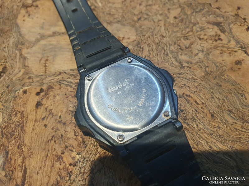 Retro audel quartz watch in mint condition, quartz social real cooper shop