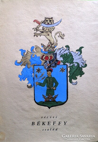 Nemesi címerek (Békeffy, Hubay, Kovács, Hoyer von Hamburg)