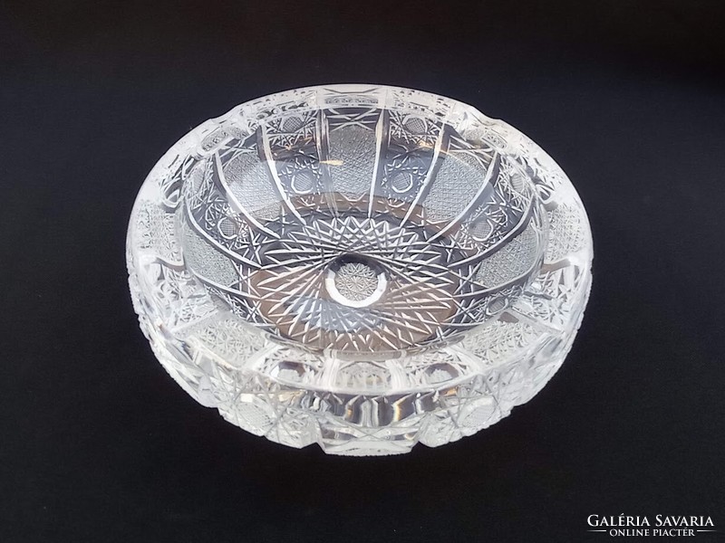 Large crystal ashtray 1700 grams