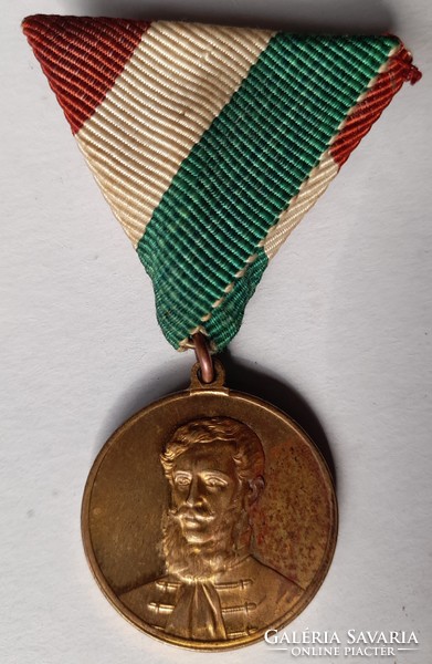 Lajos Kossuth. Patriotic commemorative medal 1802-1902. In top condition! 29mm