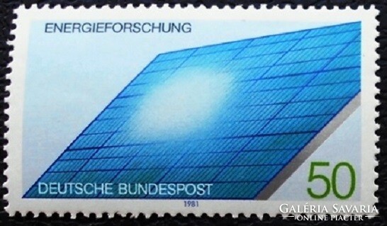 N1101 / Germany 1981 energy exploration stamp postal clear