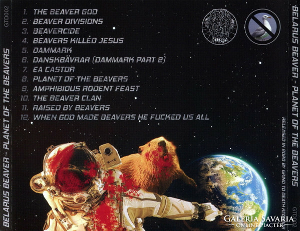 Belarus Beaver - Planet Of The Beavers CD 2020