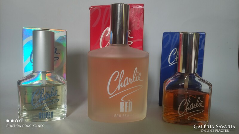 Vintage CHARLIE parfüm 4 darab különböző együtt egy áráért