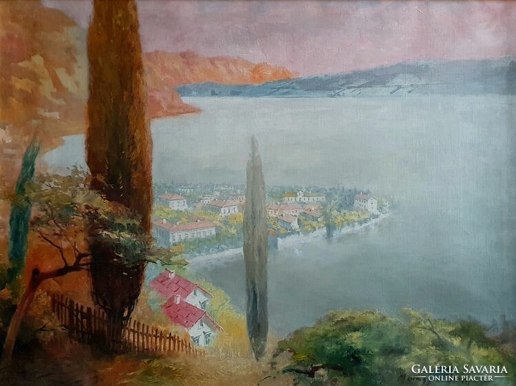Gyula Háry (1864-1946): menaggio sea bay