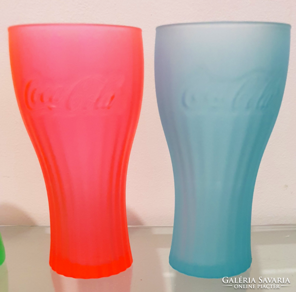 4 Coca-Cola glasses