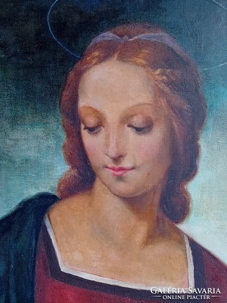 György Marczell : raffaello santi : penitent Magdalene copy