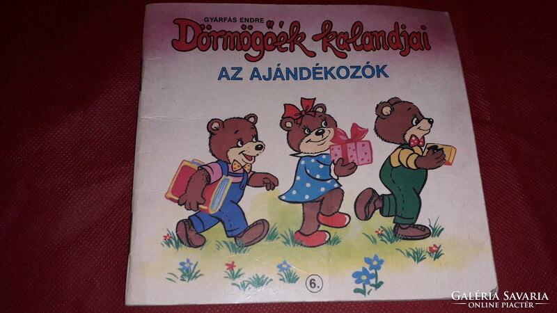 Endre Gyárfás: the adventures of the dörmögőés - the gifters picture book according to the pictures rtv