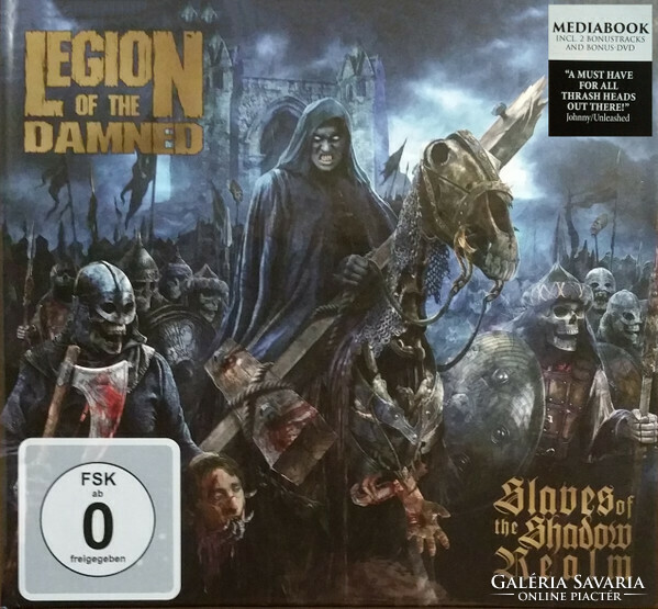 Legion Of The Damned - Slaves Of The Shadow Realm Mediabook +DVD 2019