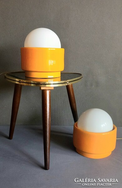 TRAUDL BRUNNQUELL popart asztali lámpa párban  ALKUDHATÓ design