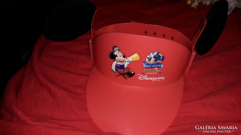 1990s disneyland paris mickey mouse with ears plastic eye visor souvenir toy as shown in the pictures