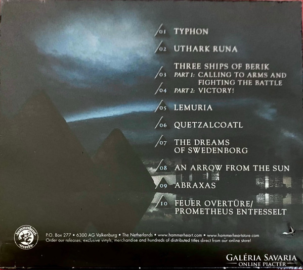 Therion - Lemuria CD 2022