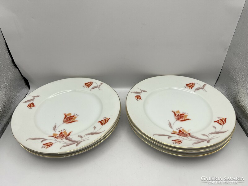 Rosenthal porcelán, régi,  17 cm-es nagyságú 5 db tányér.5009