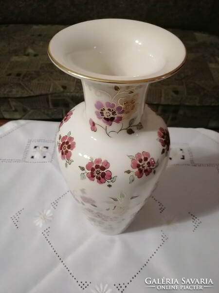 Zsolnay butterfly vase 35 cm high