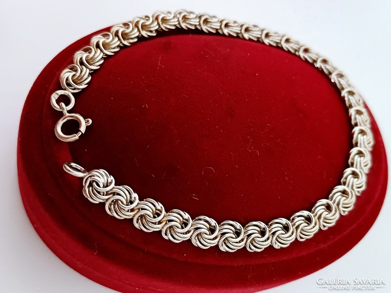 Women's silver bracelet, bracelet