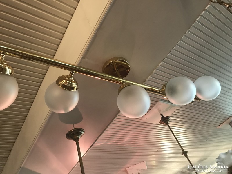 Pure copper 5-burner chandelier