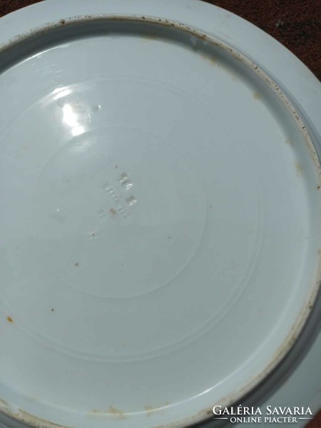 Dallwitz large bowl with pink rim