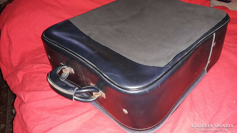 Old maliv check-in dark blue rarer bag suitcase travel bag one compartment according to the pictures