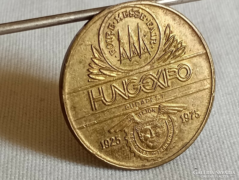 Emlékérme érme HUNGEXPO 1975