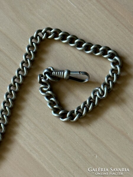 Antik fém zsebóra lánc