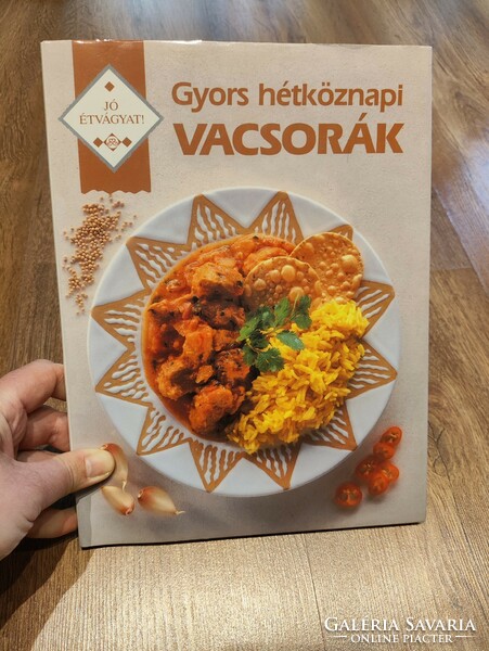 Quick everyday dinners - illustrated cookbook - elek et sata book publisher