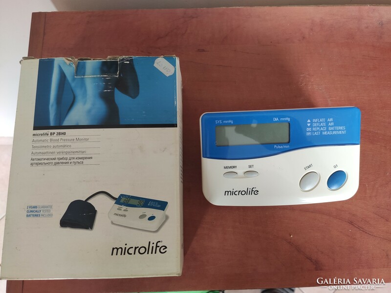 Microlife blood pressure monitor