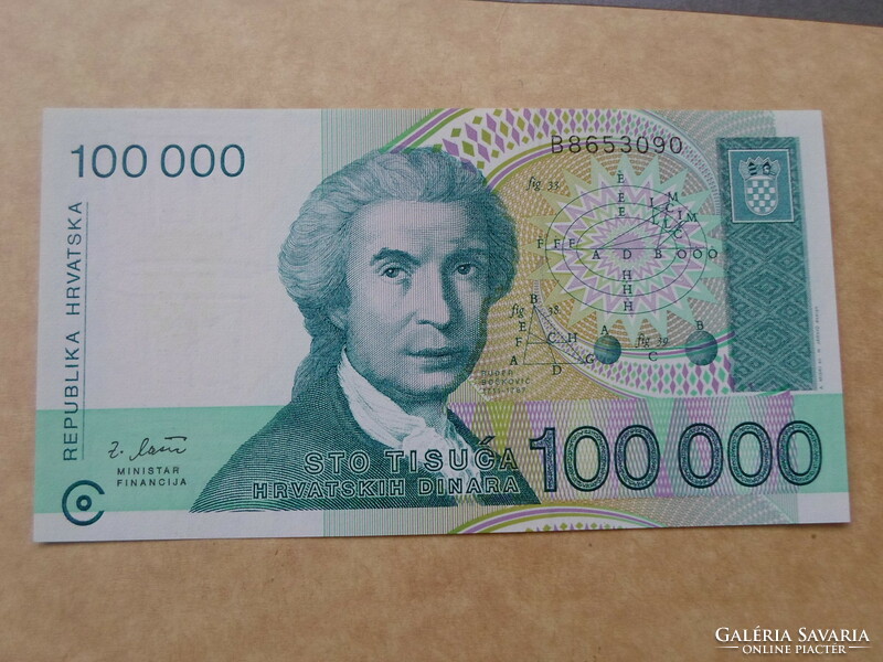 100,000 dinars