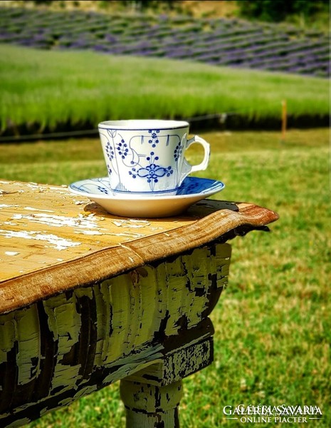 Sarreguemines tea cup and saucer