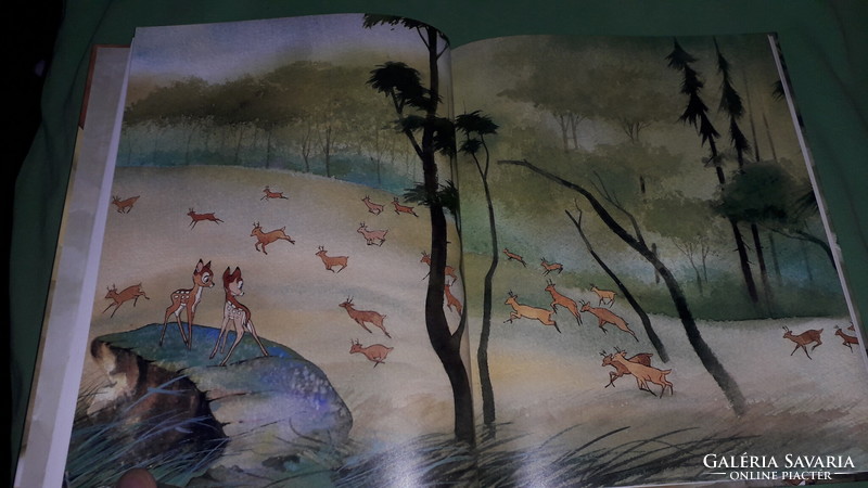 2005. Walt Disney - Bambi - CD-vel képes mese könyv és HANGOSKÖNYV a képek szerint EGMONT