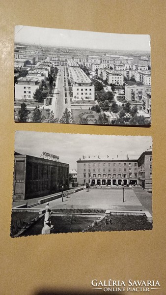 Dunaújváros 1965, 6 postcards