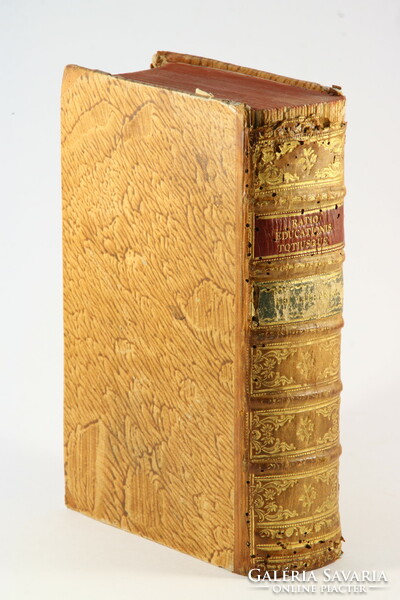 1777 - Mária Theresa's educational decree ratio educationis first edition richly gilded half-leather binding