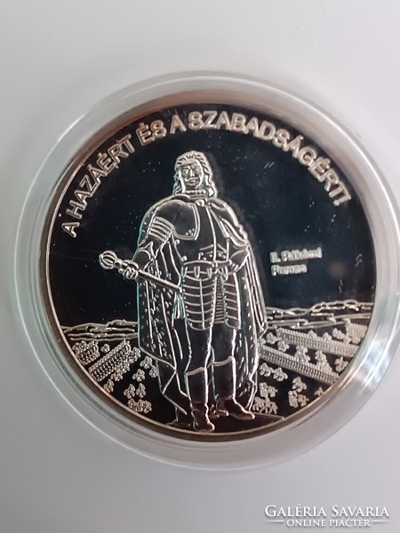 The greats of our nation ii. Ferenc Rákóczi .999 Silver