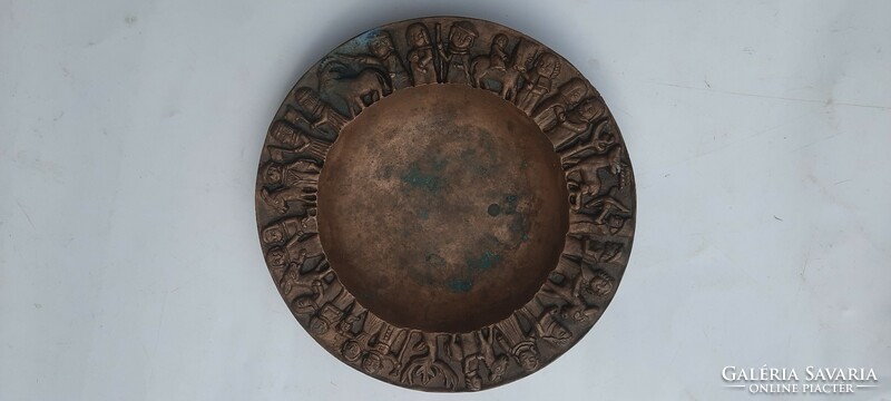 Teván margit bronze bowl