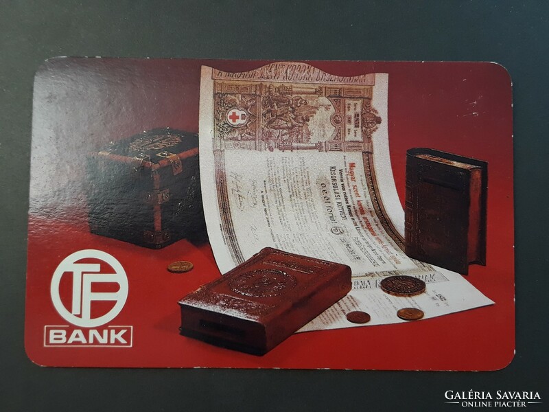 Kártyanaptár 1991 - OTP Bank feliratos retró, régi zsebnaptár