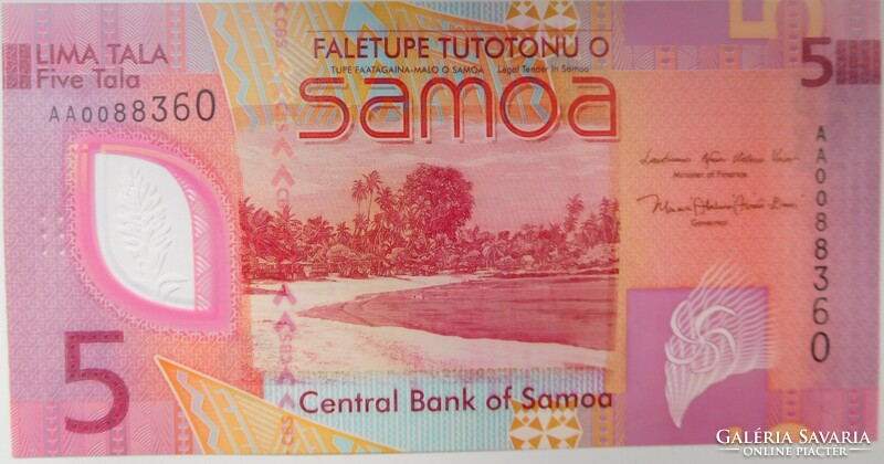 Samoa 5 tala 2023 oz polymer