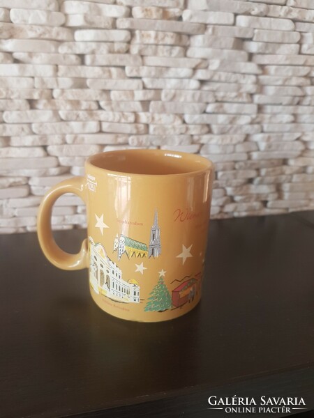 Wien, Vienna Christmas mug, glass