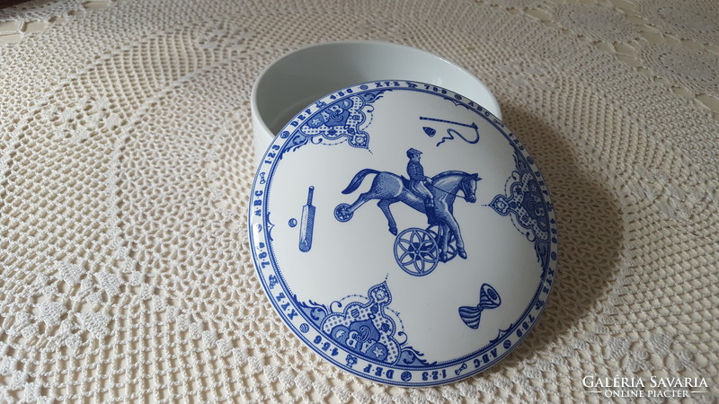 Spode angol porcelán bonbonier