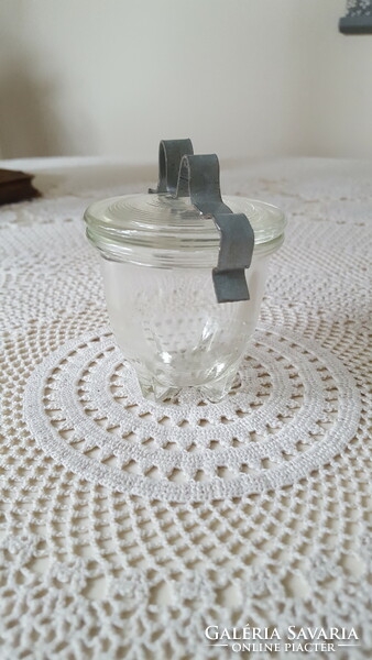 Old therm jena glass egg cooker