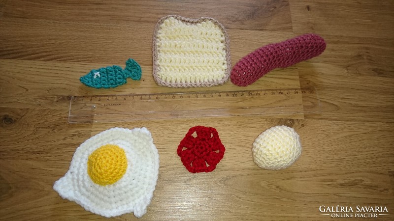 Crocheted breakfast package for children 1.
