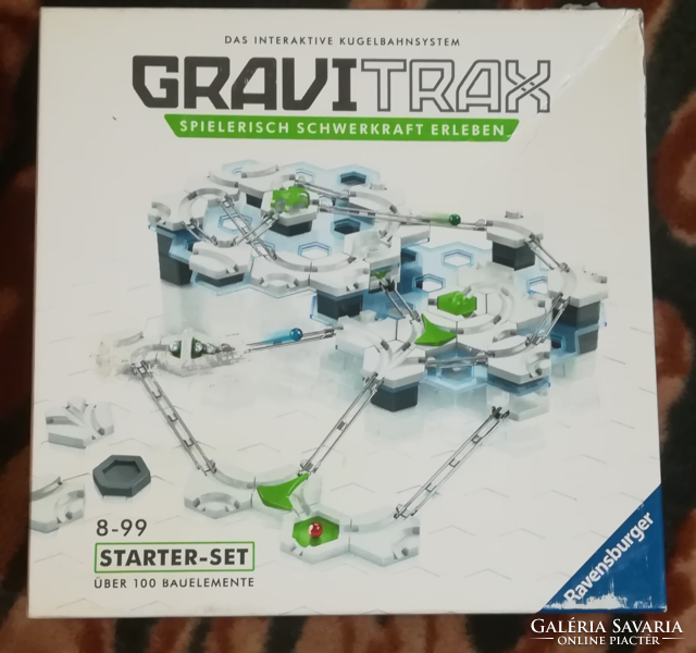 Gravitrax magnetic construction toy, 100-piece starter set.