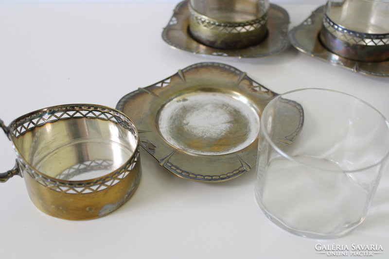 Argentor four-piece tea set from the 1920s