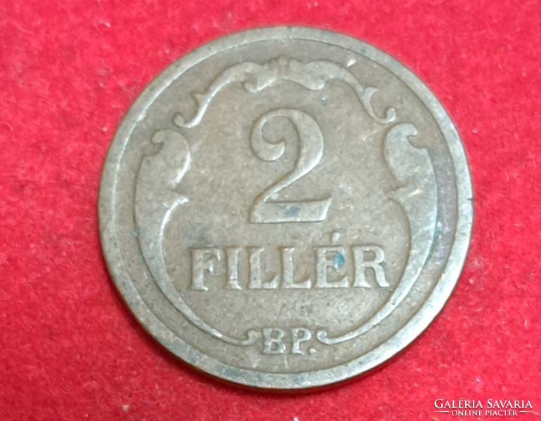1927.  Magyarország 2 fillér (2089)