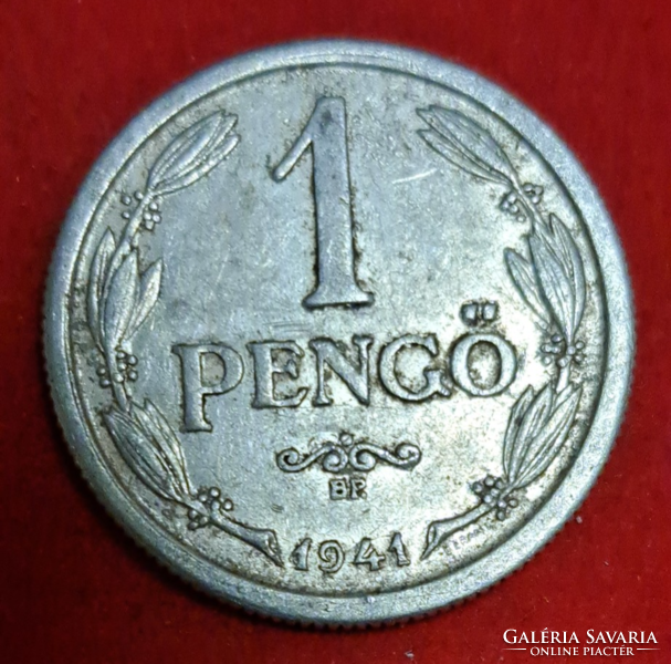 1941. Hungary 1 pengő, rare (2086)
