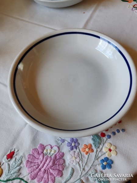 Zsolnay porcelain menu with vegetable, gelatinous plate