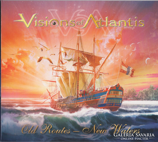Visions of Atlantis - old routes - new waters digipack cd ep 2016