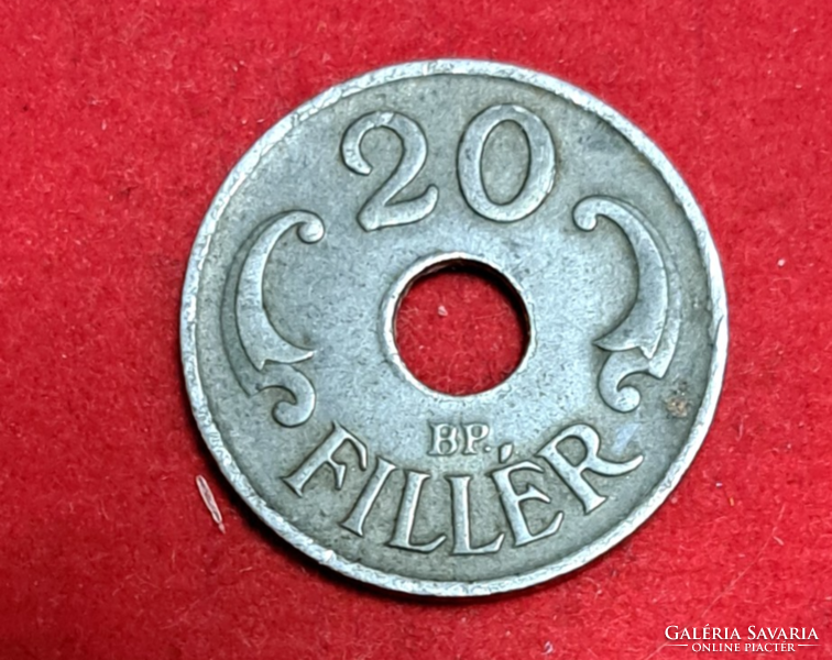 1943. 20 Fillér  (Magyar Királyság (2076)