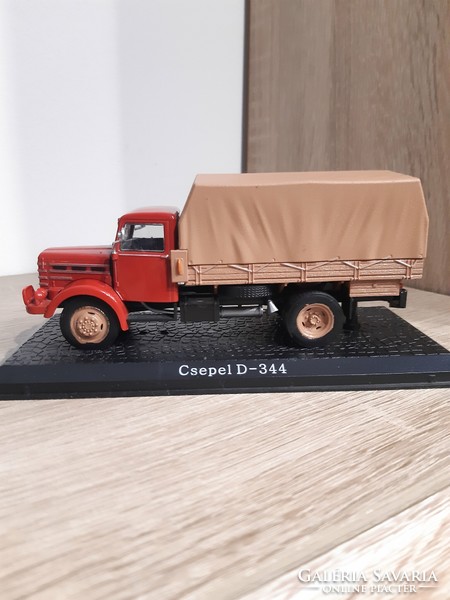 Csepel d-344, atlas small car model 1/43.