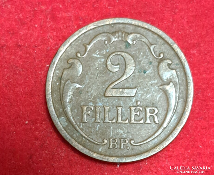 1940. Hungary 2 pennies (2093)