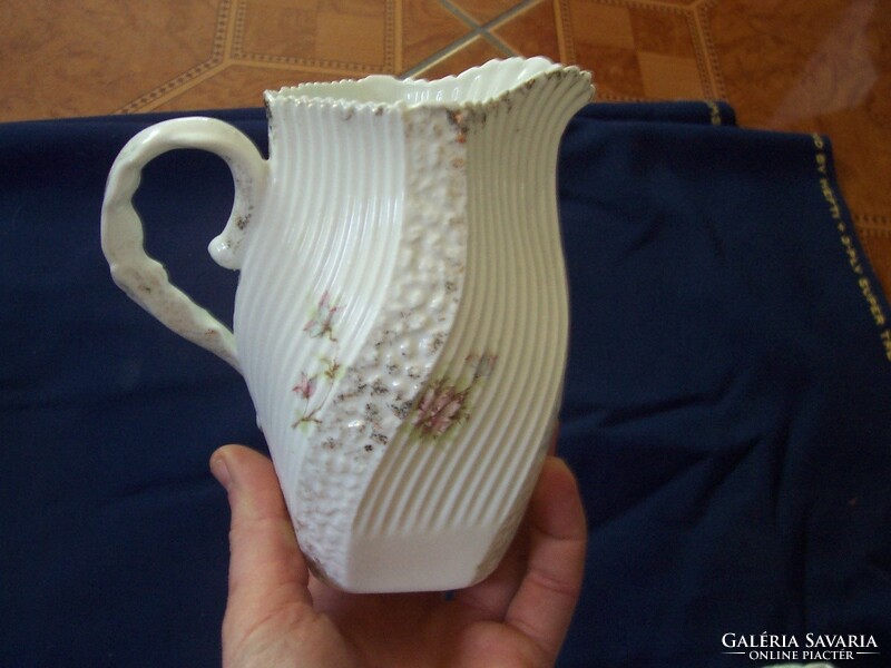 Square twisted floral rarity! Cup, spout..Etc