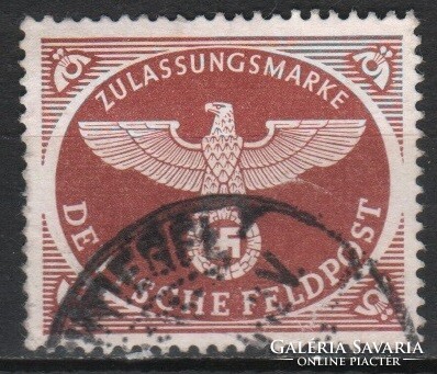 Deutsches Reich 0229  Mi Tábori posta 2  Y         15,00 Euró